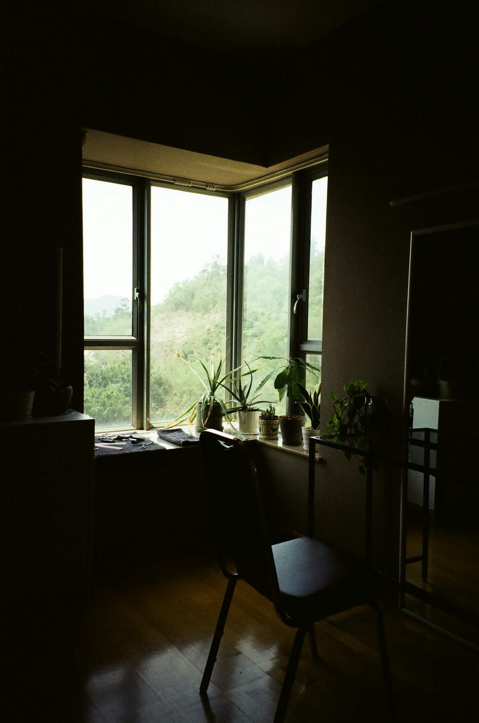Glass meeting room