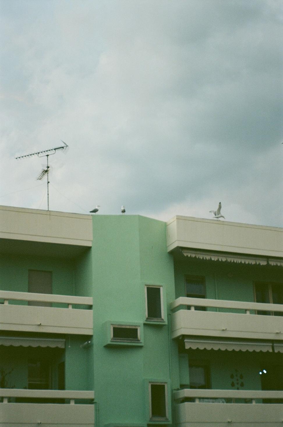 Rooftop patio