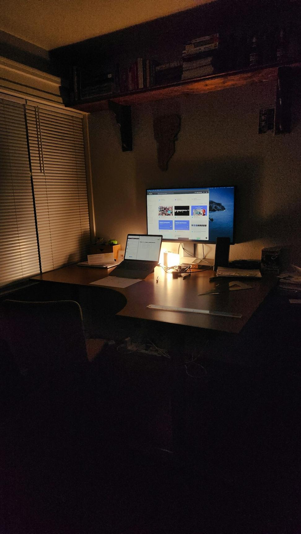 Open coworking area